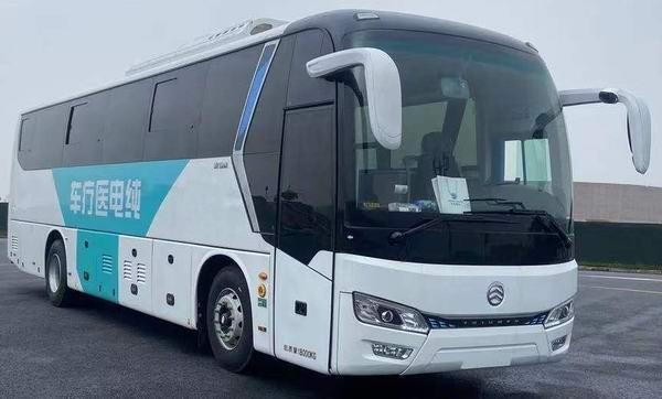 11m Electric Blood Collection Bus — Vehicle reference from the original company proposal
