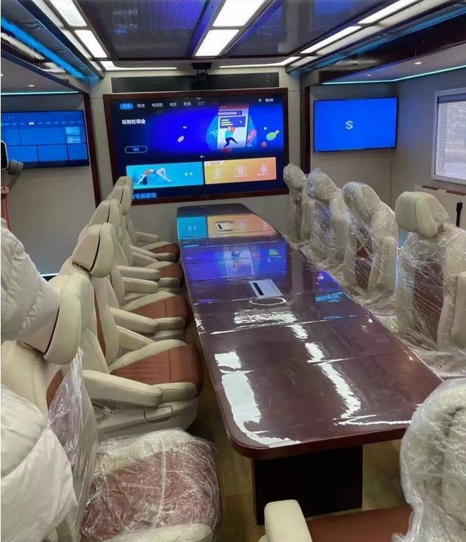 Command room interior from SEEHO company materials