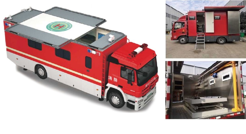 UAV Support Vehicle — Portfolio reference; final configuration varies by project