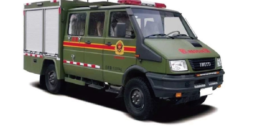 Forest Fire Response Vehicle — Portfolio reference; final configuration varies by project
