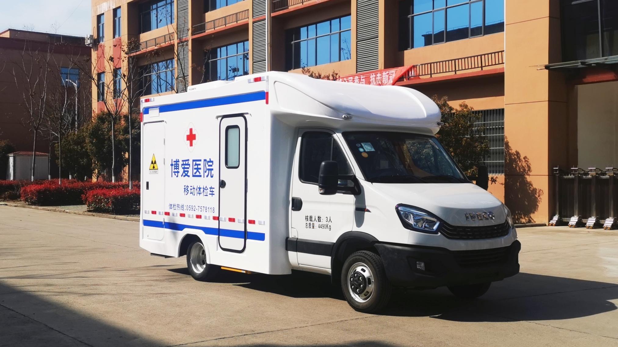 6m Hearing Examination Vehicle — Vehicle reference from the original company proposal