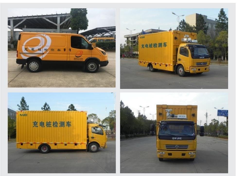 EV Charger Testing Vehicle — Portfolio photograph