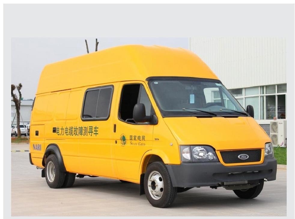 Cable Fault Location Vehicle — Portfolio photograph
