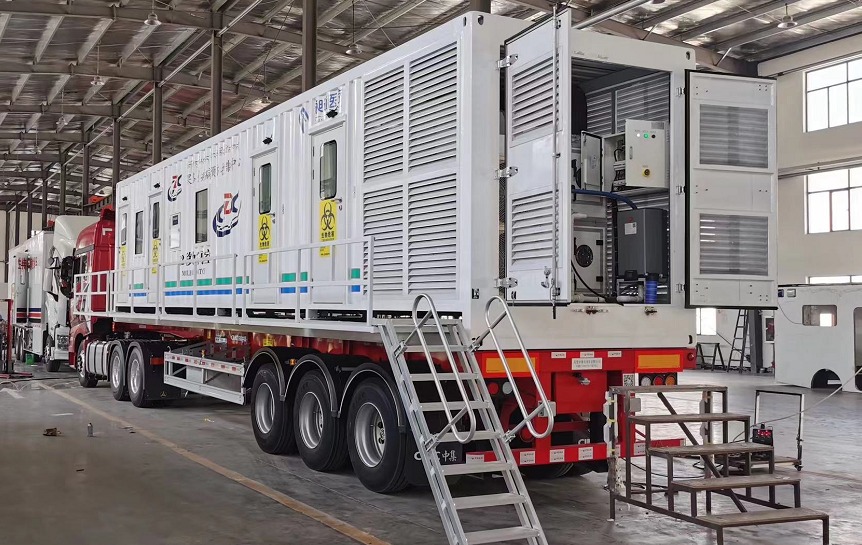 PCR Laboratory Semi-trailer — Portfolio reference; final configuration varies by project
