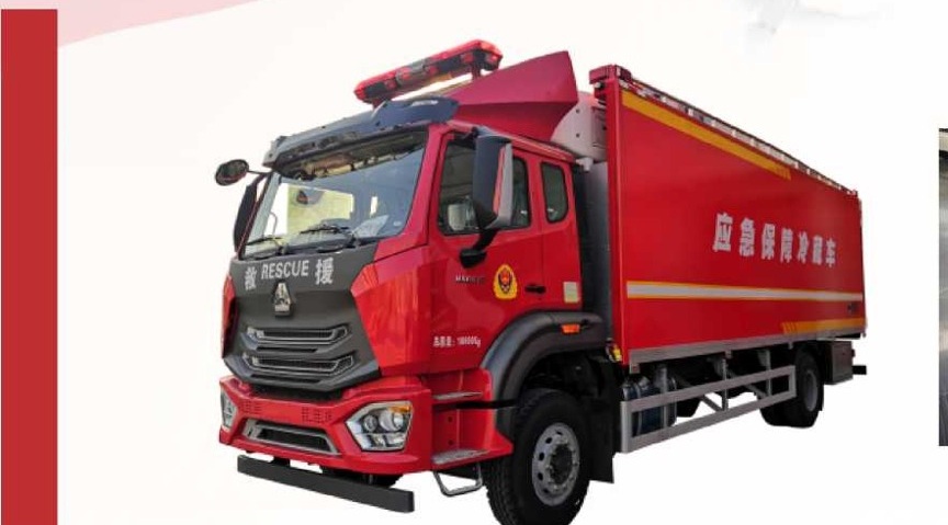 Refrigerated Support Truck — Photo / design reference from the company proposal