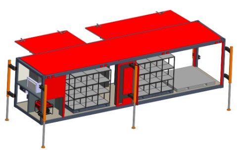 Additional layout or vehicle reference from the company proposal; final configuration varies by project.