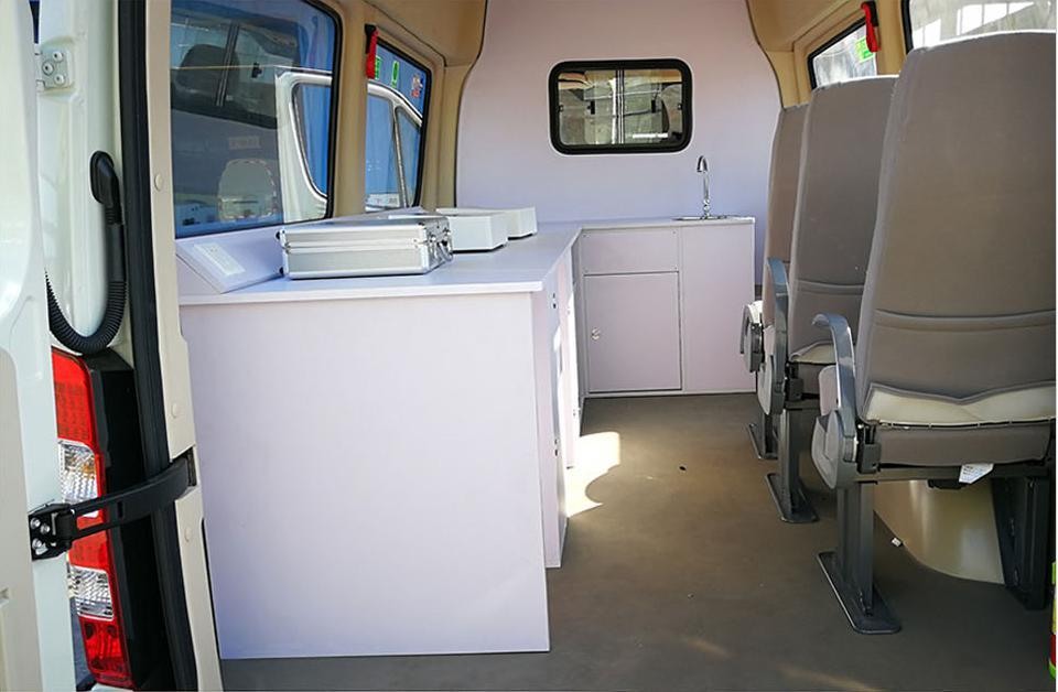 Golden Dragon Haise Food Testing Van — Photo / design reference from the company proposal