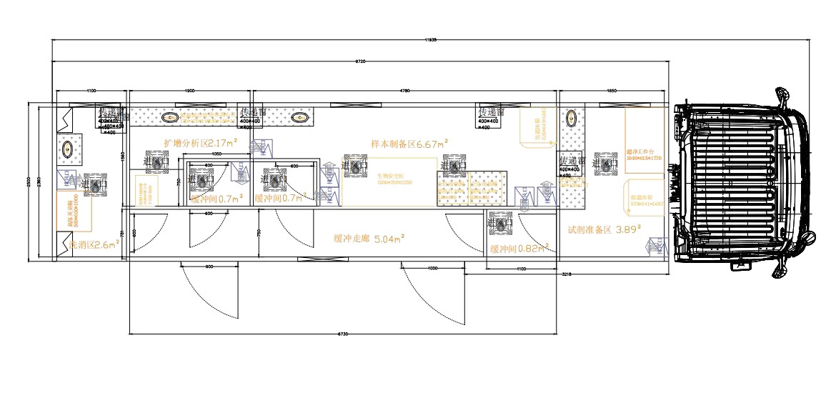 Additional layout or vehicle reference from the company proposal; final configuration varies by project.