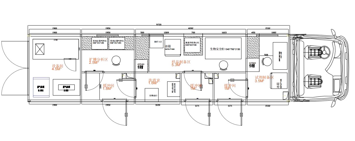 Additional layout or vehicle reference from the company proposal; final configuration varies by project.