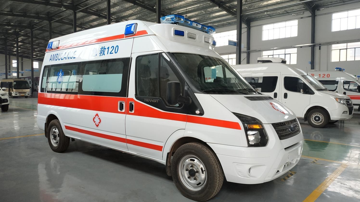 Ford V348 Maternal & Neonatal Ambulance — Photo / design reference from the company proposal