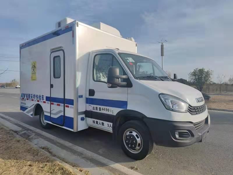 IVECO Rapid Testing Vehicle — Photo / design reference from the company proposal