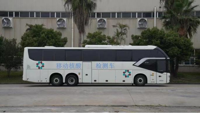 13 m PCR Laboratory Bus — Photo / design reference from the company proposal