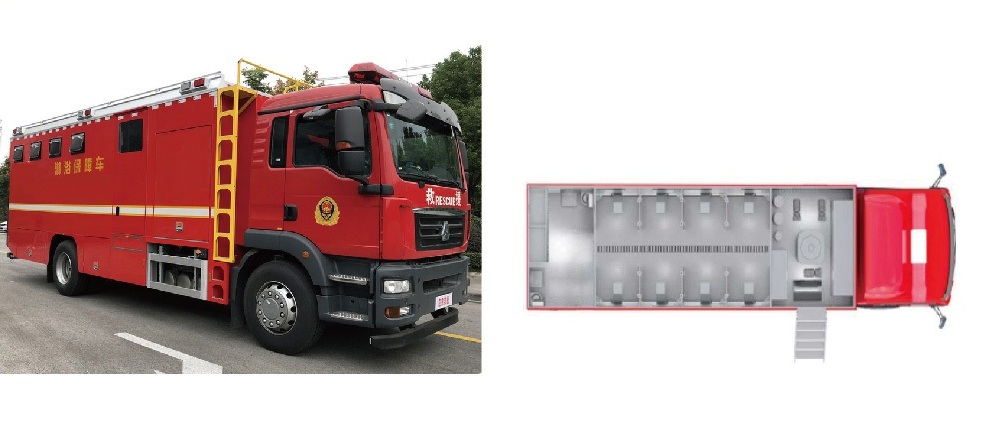 Mobile Shower Vehicle — Portfolio reference; final configuration varies by project