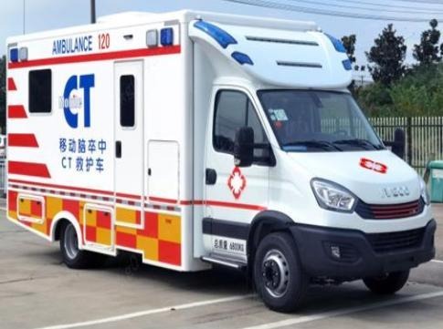 Mobile Stroke CT Ambulance — Vehicle reference from the original company proposal