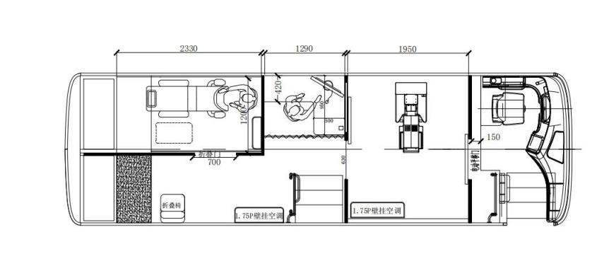 8.2m Women’s Health Screening Vehicle: vehicle, equipment or layout reference from the product series.