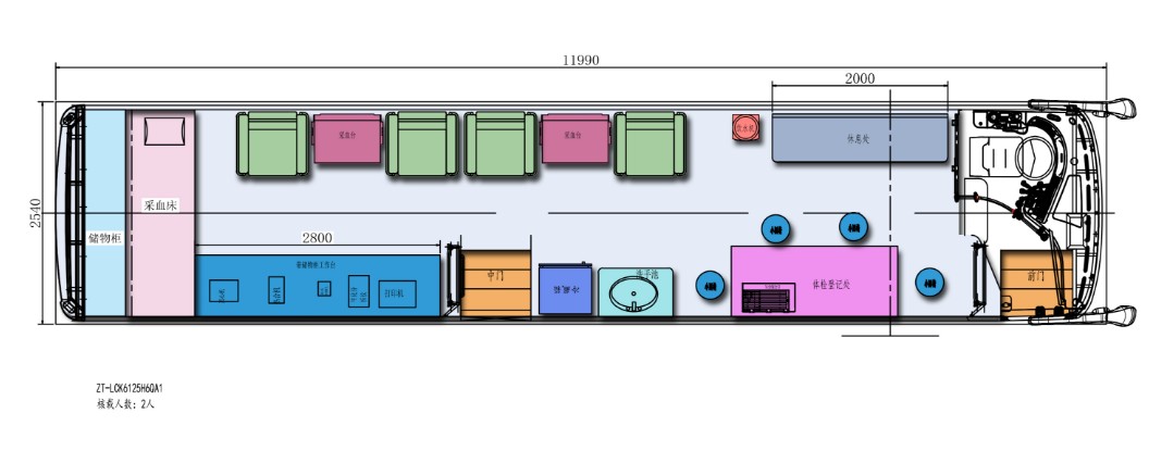 Blood Collection Bus: vehicle, equipment or layout reference from the product series.
